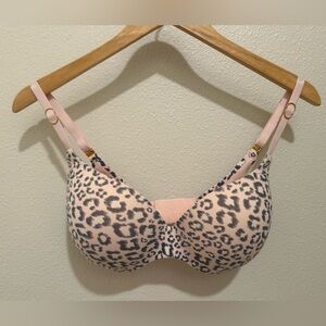 Victoria's Secret Pink Leopard Print Bra